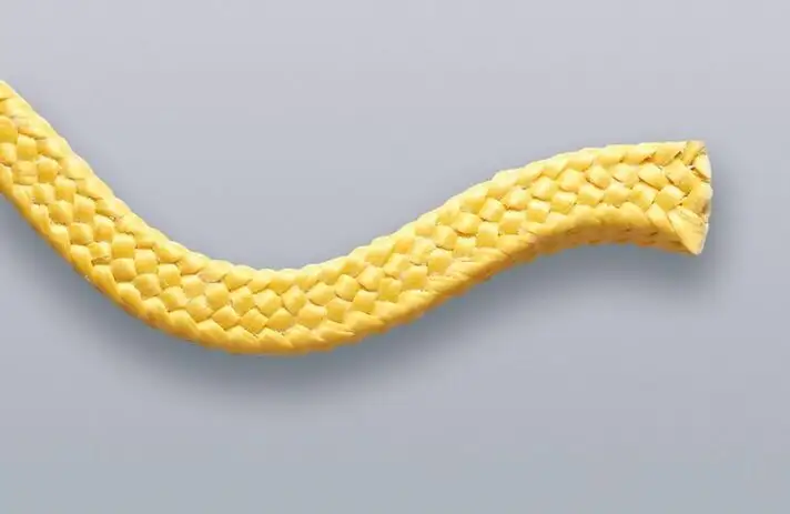 Tresse d'�tanch�it� en fibres Aramide : F9002, utilisation � haute pression Le Havre Seine-Maritime